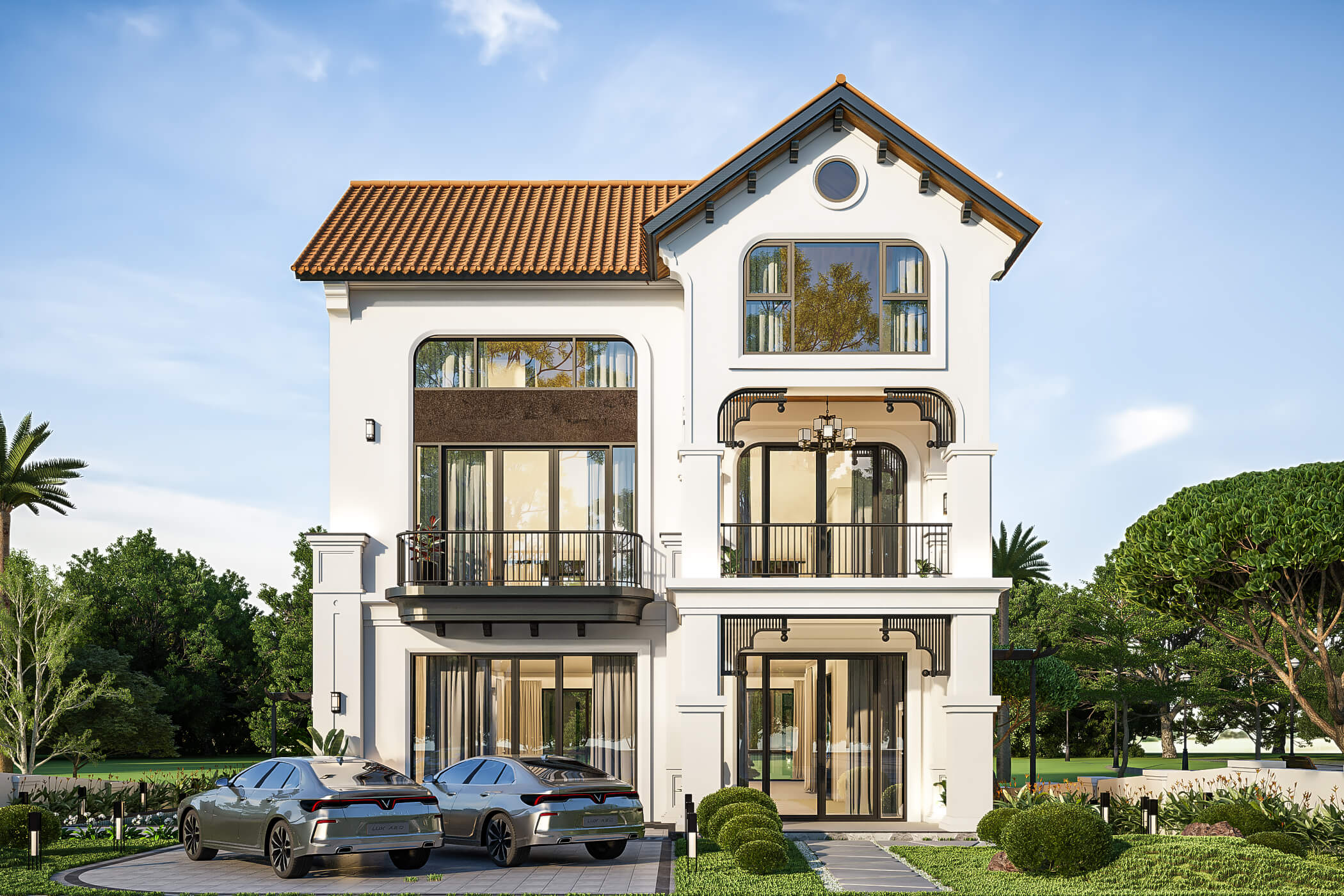 mặt tiền indochine đẹp